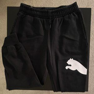 PUMA Black Joggers - Medium